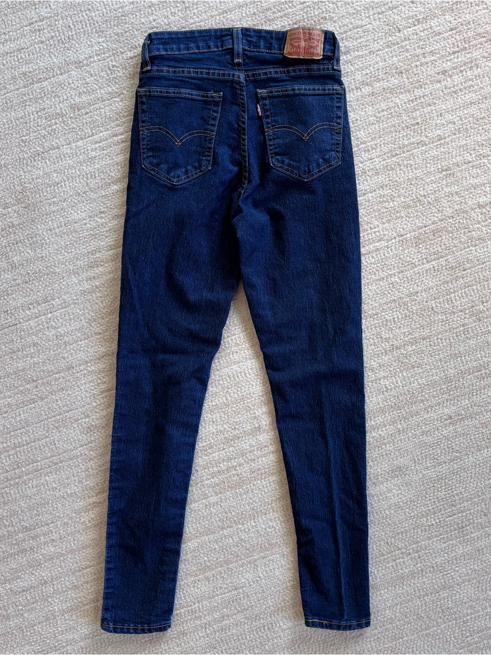 Levi's 721 High Rise Navy Skinny Jeans for Women